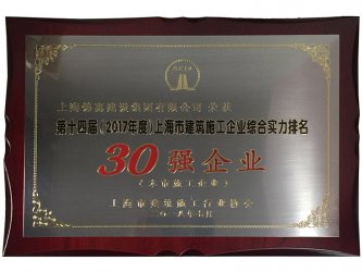 锦惠集团荣获2017年度“上海市